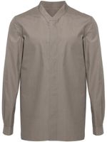 Rick Owens Faun snap-up shirt - Gris