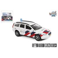 Die cast pullback Volvo politie - thumbnail