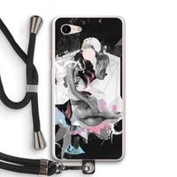 Camouflage de sommeil: Pixel 3 XL Transparant Hoesje met koord