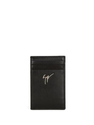 Giuseppe Zanotti porte-cartes Albert - Noir