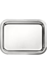 Christofle plateau rectangulaire Albi en plaqué argent 26x20 cm