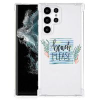 Samsung Galaxy S22 Ultra Stevig Bumper Hoesje Boho Beach - thumbnail