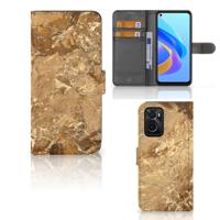 OPPO A76 | A96 | Bookcase | Marmer Creme