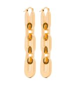 Jil Sander boucles d'oreilles pendantes en maillons torsadés - thumbnail