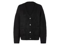 esmara Dames oversized vest (Zwart, XS (32/34))