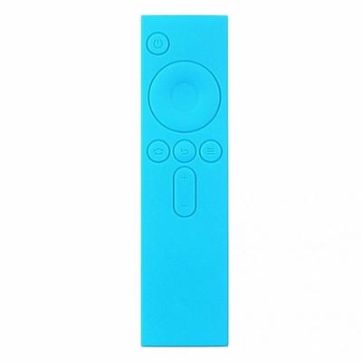 6 stuks zachte siliconen TPU beschermende case externe rubberen Cover Case voor Xiaomi afstandsbediening I mi TV Box (blauw)