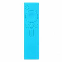 6 stuks zachte siliconen TPU beschermende case externe rubberen Cover Case voor Xiaomi afstandsbediening I mi TV Box (blauw)