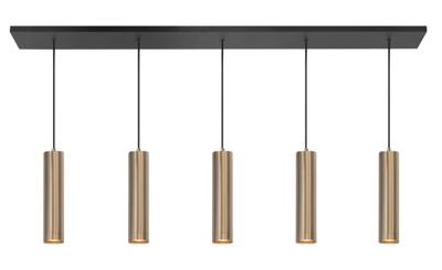 Highlight Eetkamer hanglampPerugia mat goud - 5x GU10 - H5675.38