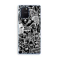 Vexx Black Mixtape: Samsung Galaxy Note 10 Lite Transparant Hoesje
