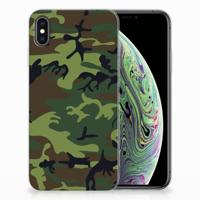 Apple iPhone Xs Max | TPU bumper | Army Dark