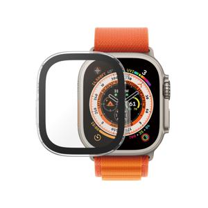 PanzerGlass Full Protection Apple Watch NEW 8 49mm Transparant Gehard glas, Polyethyleentereftalaat (PET)