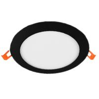 LED panel downlight 18W 4000K incl. driver zwart - LED2642