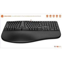 Draadloos toetsenbord - Ergonomisch - MOBILITY LAB - K30W - AZERTY - Meerdere aansluitingen - Zwart