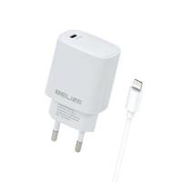 Beline PD 3.0 20W Lightning-oplader - iPhone 14/13/12/X/iPad Pro - Wit - thumbnail