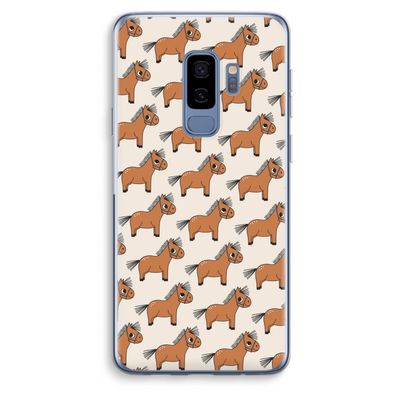 Pony: Samsung Galaxy S9 Plus Transparant Hoesje