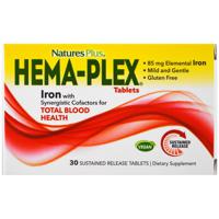 Hema-Plex (30 Sustained Release Tablets) - Nature&apos;s Plus