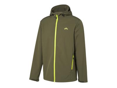 CRIVIT Heren thermo softshell jas (Groen, M)