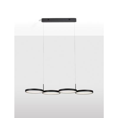 Lyora Moderne hanglampMagnus zwart 84cm - 9248117