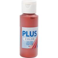Plus Color acrylverf, red copper, 60 ml/ 1 fles
