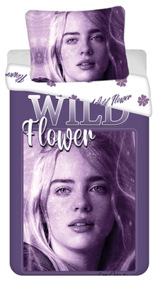 Billie Eilish Dekbedovertrek - 140 x 200 cm - 70 x 90 cm - Katoen