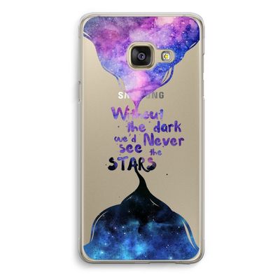Stars quote: Samsung Galaxy A3 (2016) Transparant Hoesje