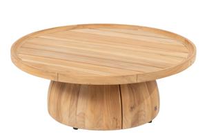 4 Seasons Outdoor | Koffietafel Pablo Teak Ø 80 x 30(h) cm