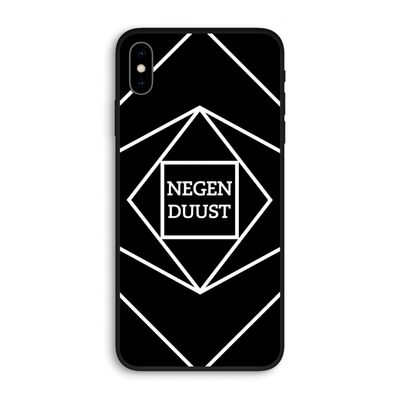 Negenduust geometrisch: iPhone XS Max Biologisch afbreekbaar hoesje