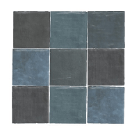 Terre d&apos;Azur Maroc Graphite Mix 11.5x11.5 cm