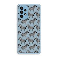 Zebra: Samsung Galaxy A52 Transparant Hoesje