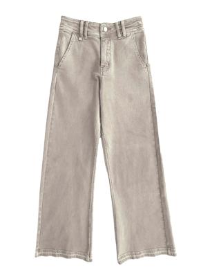 Withblack Wblmuse Wide Leg Jeans Loose Fit Grey