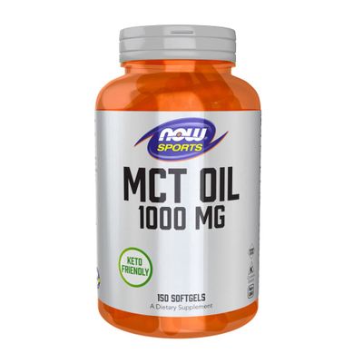 MCT Oil 1000mg Now Foods 150softgels
