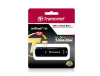 Transcend JetFlash 750, 32GB USB flash drive USB Type-A 3.2 Gen 1 (3.1 Gen 1) Zwart - thumbnail