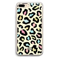 Leopard pattern: iPhone 7 Plus Transparant Hoesje