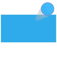 vidaXL Zwembadhoes 488x244 cm PE blauw - thumbnail