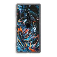 Black Unicorn: Sony Xperia XZ2 Transparant Hoesje