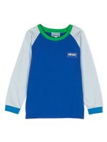 Kenzo Kids t-shirt à logo imprimé - Bleu