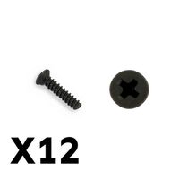 FTX Tracer countersunk self tapping kbho2.6*12mm (FTX9751) - thumbnail