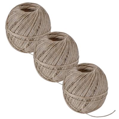 Bindtouw bolletje van 100 meter - 3x - hobby en klus materiaal - binddraad Bindtouw bolletje van 100 meter - 3x - hobby en klus materiaal - binddraad