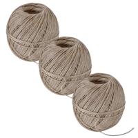 Bindtouw bolletje van 100 meter - 3x - hobby en klus materiaal - binddraad