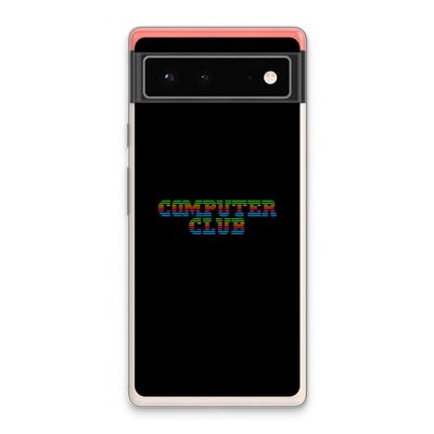 Retro: Google Pixel 6 Transparant Hoesje