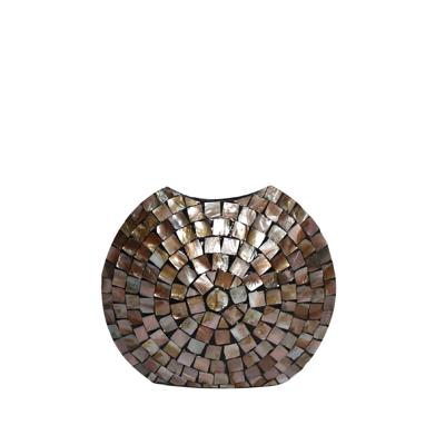 Nikael Bronzen ovale poly shell pot S
