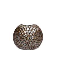 Nikael Bronzen ovale poly shell pot S
