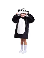 Knuffel hoodie 3-6 jaar panda