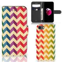 iPhone 7 | 8 | SE (2020) | SE (2022) | Telefoon Hoesje | Zigzag Multi Color