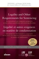 Legality and Other Requirements for Sentencing - - ebook