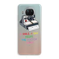 Smile: Xiaomi Mi 10T Lite 5G Transparant Hoesje Smile: Xiaomi Mi 10T Lite 5G Transparant Hoesje