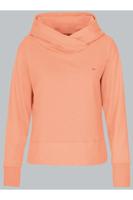 TRIGEMA Slim Fit Dames Sweatshirt oranje, Effen