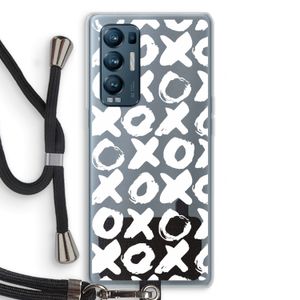 XOXO: Oppo Find X3 Neo Transparant Hoesje met koord