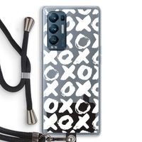 XOXO: Oppo Find X3 Neo Transparant Hoesje met koord
