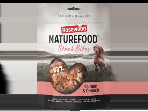Rosewood Rosewood Naturefood Steak Bites Zalm 100gr
